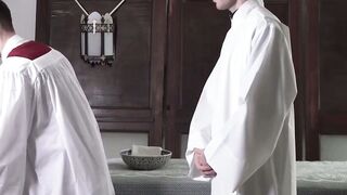 Holy Invasion Stepdad Seduces Virgin Catholic Boy into Raw,회의 Bone Throbbing