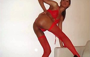 Amateur ladyboy self facial compilation