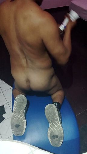 Playing with My Ass with a Dildo
