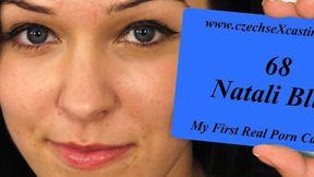 ”Natali's first porn casting”