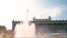Muscular Guy Has Wild Encounter with Lola Shine in Stunning Outdoor Setting!