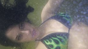 Underwater Lake Swimming