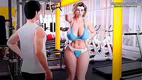 Stepmoms Steamy Twerk Tempts Stepson at Crowded Gym – Forbidden Desires Unleashed