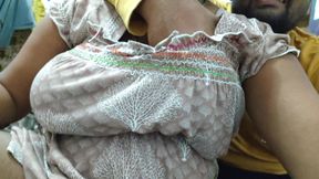 Stepbrother - Stepsister Romance in Hindi Audio - Romantic Boobs Show Video - Desi Village Bhabhi Beautiful Boobs and Beautiful
