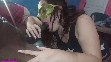 Realizando fetish da esposa safada