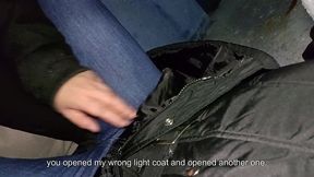 couple peeing and having sex in public behind the church