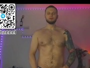 Alpha Kaleb burps and rubs his belly