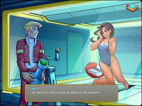 Let's Play - Space Rescue: Code Pink, Test Holo-pictures of Lune
