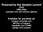 Enthralled by the Vampire Lenore (PREVIEW) | POV Femdom Denial JOI