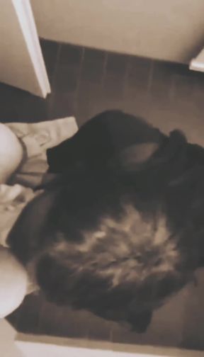 Tranny sucks me off