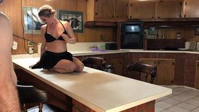 stepsister gets fucked on the counter - erin electra