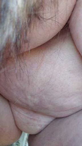 Wolf Girl Marks Her Territory by the Lake!