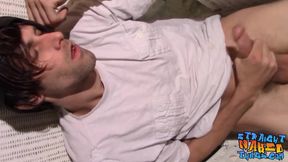 Naughty straight thug Apollo sits back and masturbates solo