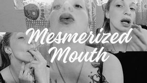 Mesmerized My Mouth, Smoking & Lip Black and white