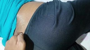 Tight Pussy Had a Fun Time Before Going to *** with My Wife Who Was Lying on the Bed After Finishing Her Home Work