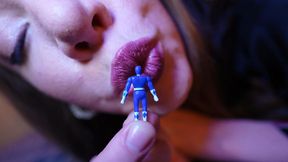 Erotic Giantess Cuddling - The Ranger Lost his Power - 4K