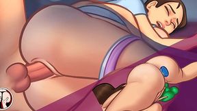 Busty Jenny Gets Doggystyle Dicked Hard in Summertime Saga Fuck Compilation