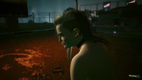 Cyberpunk 2077 Rogue Sex Scene - Blistering Love Sex Scene 18+ Porn Game Play