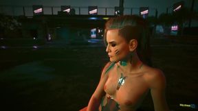Cyberpunk 2077 Rogue Sex Scene - Blistering Love Sex Scene 18+ Porn Game Play