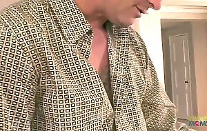 Kayla Synz is enjoying anal sex after slobbering over his massive boner