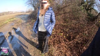 HOT GIRL GETS FUCKED OUTDOOR BY A STRANGER