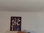Sexy Latino creampies hard in my wet tight pussy part 1