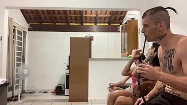Visitando casal Carmona com Sabrina Prezotte. Badmelli
