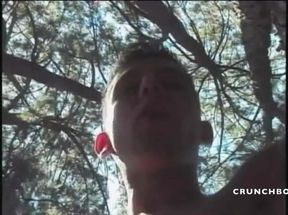 Slut latino fucked by straight in the street exhib