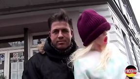 Adorable Brunette Picked up on the Street for Fucking