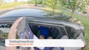 Nathan tickled in the car POV (mobile)