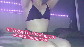 destroying my asshole with my newest and biggest toy