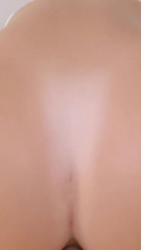 Tru Kait Riding Dick in Sexy White Lingerie