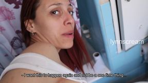 POV Sex with My Stepsister-in-law in the Bathroom While My Wife Is Not Home