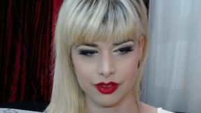 Tattooed Blonde with Pirsing