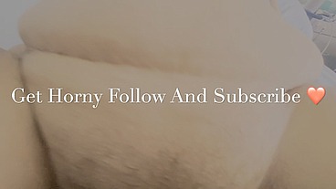 Rubbing that cock on my cunt