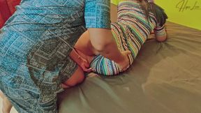 Hot Teen 18+ Fucks And Gets Accidental Creampie During Morning Sex