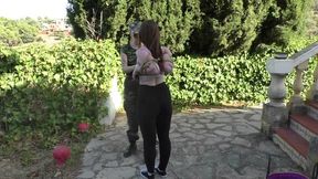 Bondage Walk Training - More Walking Training for Roxy in extreme Bondage - tied by Rija Mae - Part 1 mp4 SD