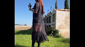 el cementerio haciendo magia en mis videos xxx &iquest_te animas a verlo completo? The cemetery working magic ...