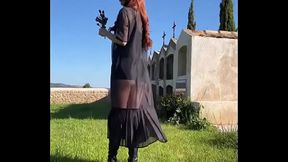 el cementerio haciendo magia en mis videos xxx &iquest_te animas a verlo completo? The cemetery working magic ...