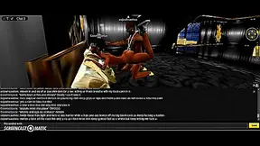 Cosmic Gold Room – 3D Anime Couple Enjoy Intense Game Sex Adventure