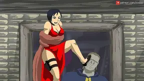 Ada Succumbs to Saddlers Dark Desires in Steamy Hentai Encounter