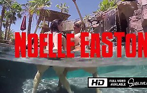Noelle easton and kissa sins are all wet for johnny sins