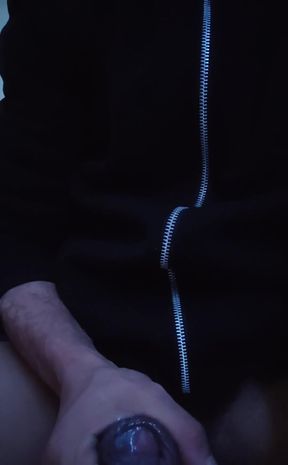 Rubbing my dick till I shoot a load