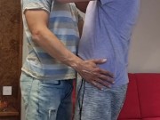 Such a sensual and sexy way to undress each other...