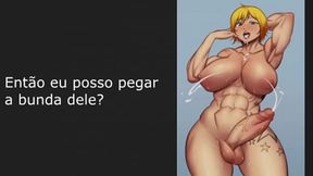 Joi her&oacute_i do Futanari Parte 1 (Pt-BR)