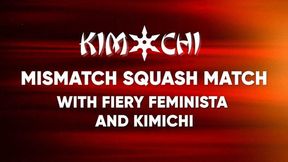 Fiesty Feminista and Kimichi Mismatch Squash Match WMV