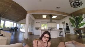 ”VRB Transgender Magic glasses with adorable Asia Belle in POV VR Porn”