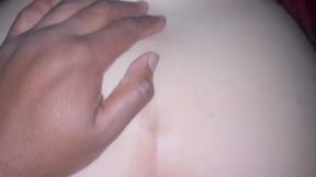 Amateur girlfriend wakes up for a BBC creampie