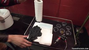 ”Asian t-girl fucks alt tattoo artist”