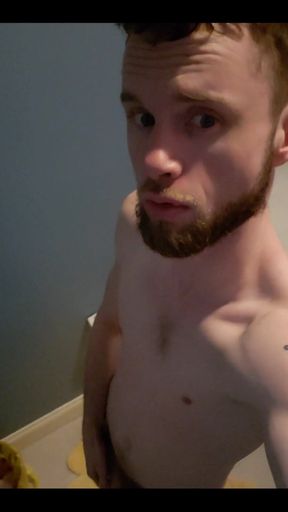 Had to Relieve Myself in the Bathroom
